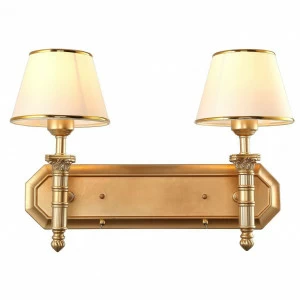 Бра Arte Lamp Liguria A9185AP-2SG ARTE LAMP  109518 Белый;золото