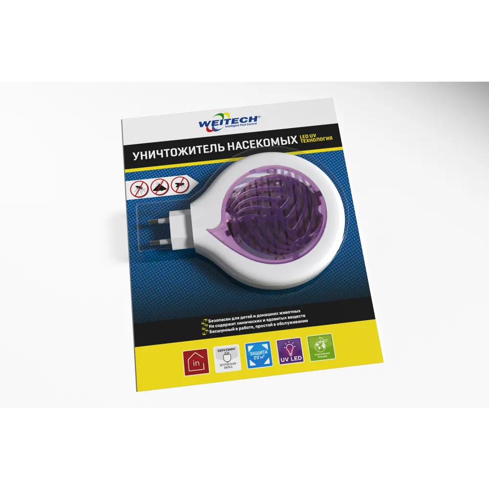 Уничтожитель насекомых с ночником Weitech WK8203-RU STLM-2088611