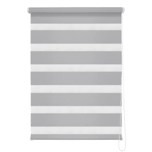 Штора рулонная день-ночь Madrid 70x160 см серая