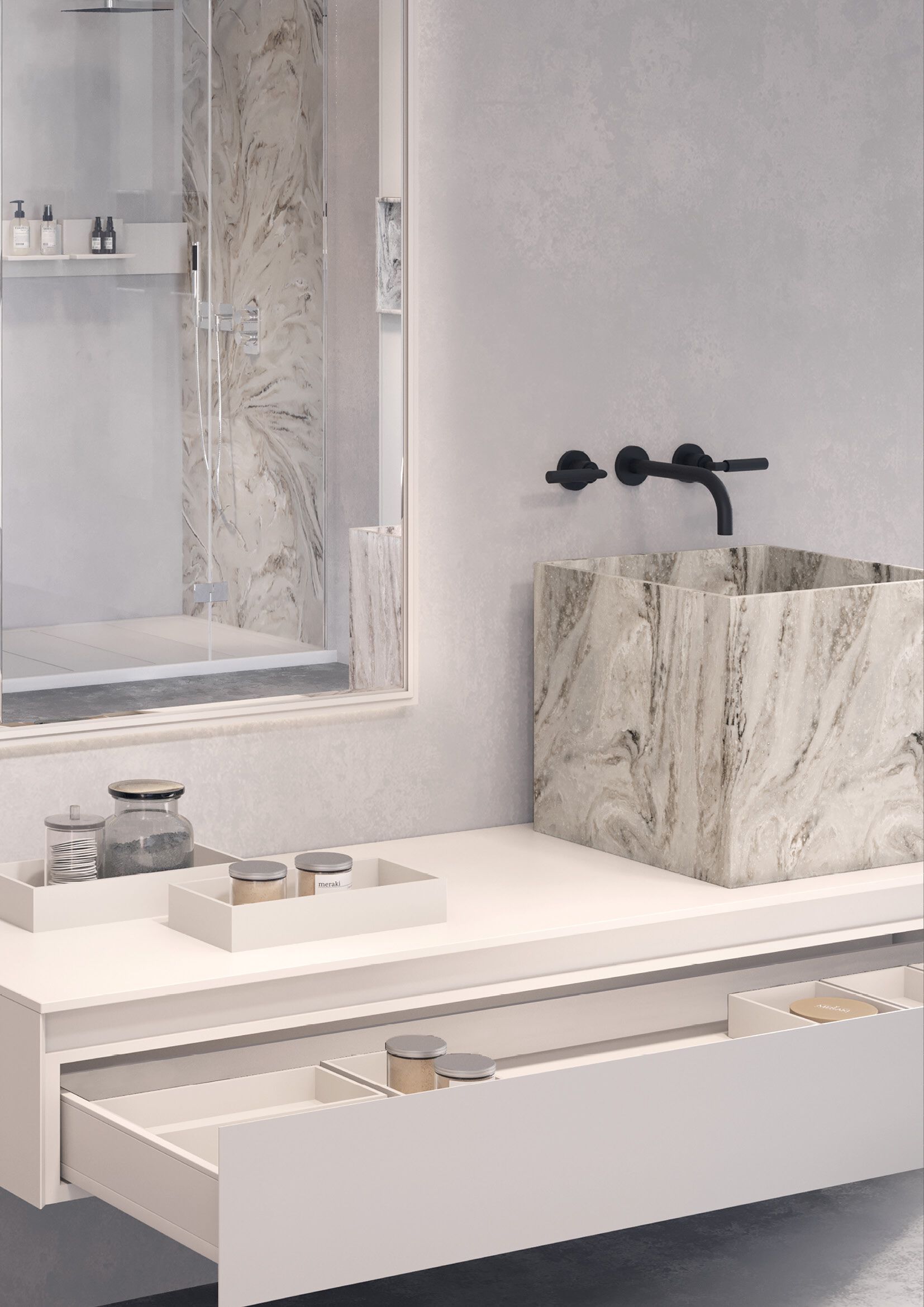 Разделитель ящика Corian® Acquapazza Corian ® elements ARCH-00106085 - Вид №1