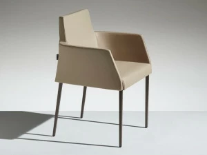 LAMM Кожаное кресло с подлокотниками Fleet