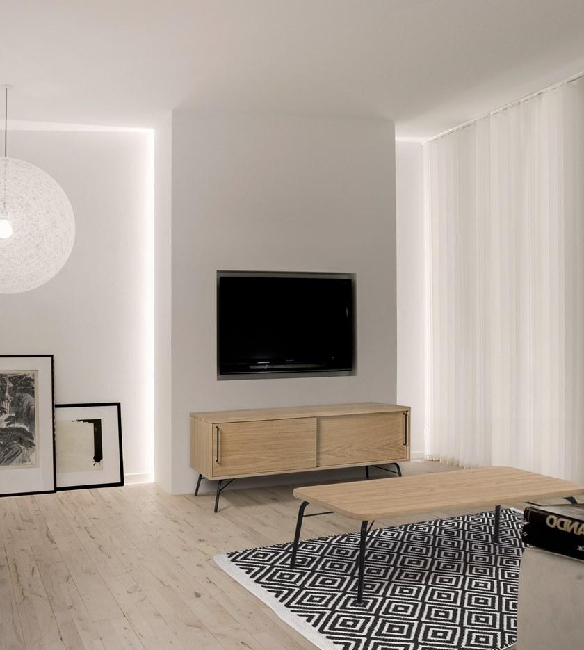 Woodman Прямоугольный журнальный столик из фанерованной древесины Ashburn sun-id-1467332 - Вид №3