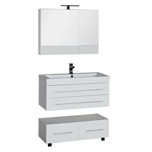 Комплект мебели Aquanet Нота 90 белый (камерино)