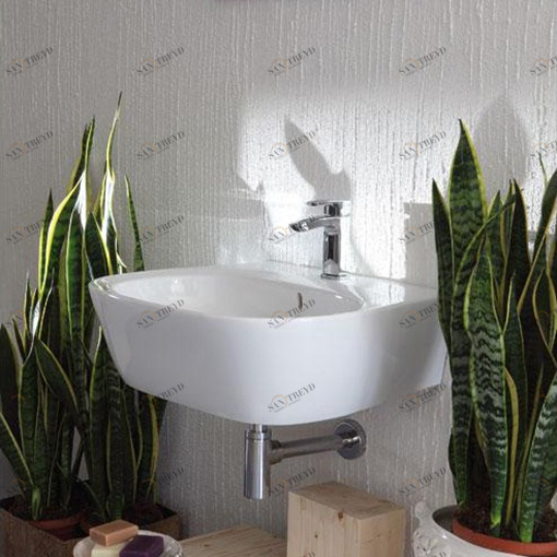 WG06050101 Подвесная раковина настенная овальная Disegno Ceramica  белая 