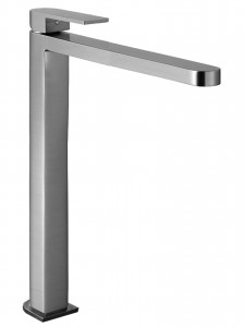 1051F  Смеситель для раковины на 1 отверстиевылет 20 см ручка ограничитель потока воды до 8 л/мин при 3 бар подводка без донного клапана Fantini Rubinetti ДЛЯ КУХНИ