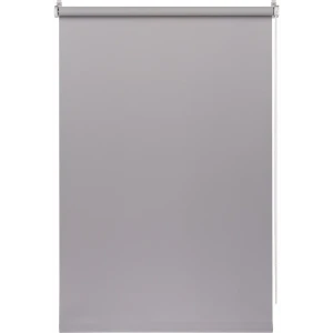 Штора рулонная блэкаут 100x160 см серая