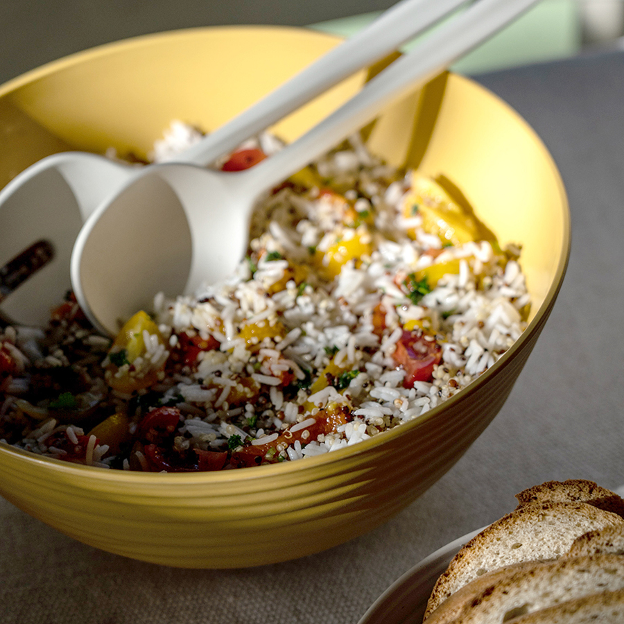 175057209 Миска с крышкой tierra, D25 см, черная Guzzini  - Вид №4