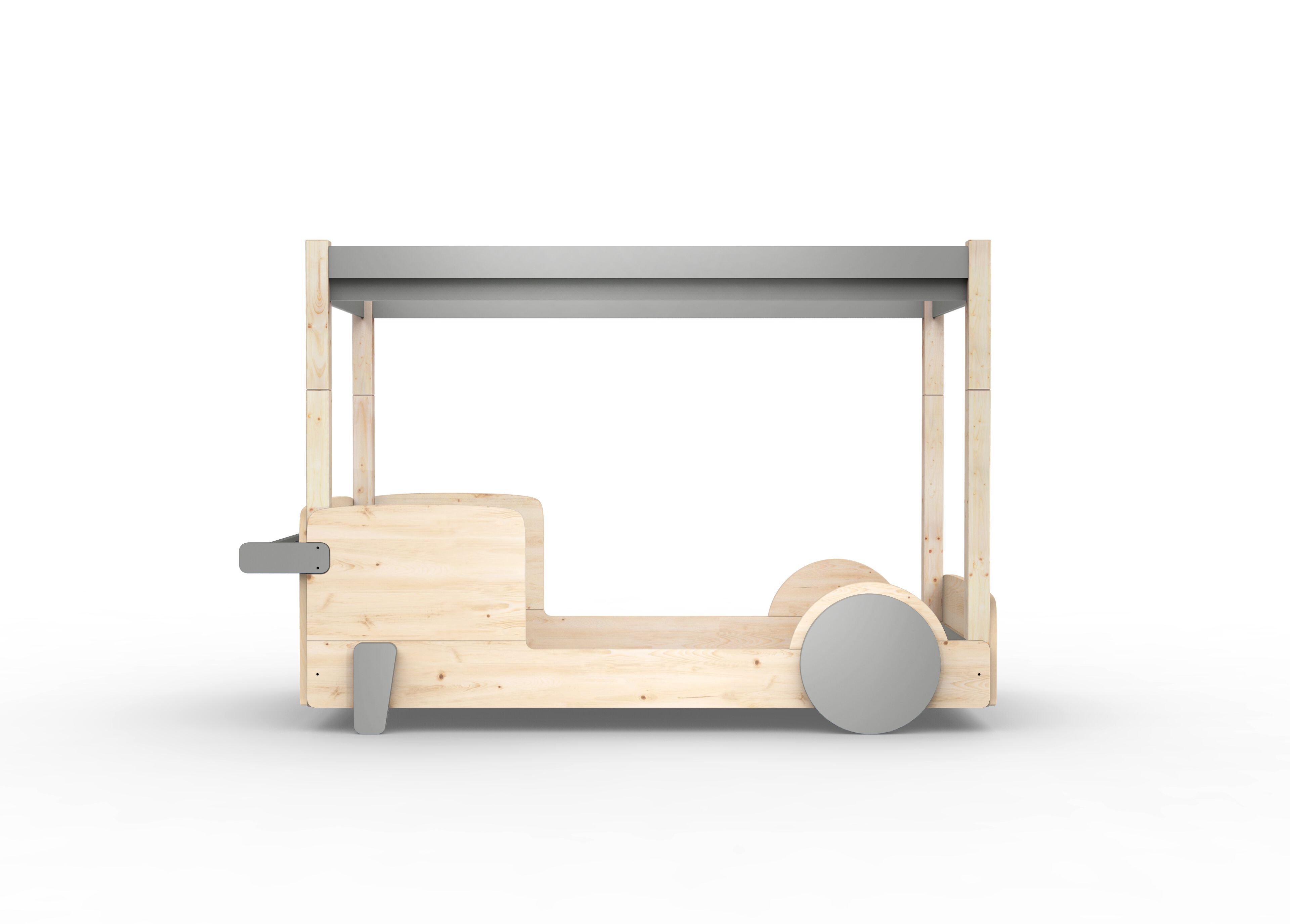 Деревянная односпальная кровать с балдахином Mathy by Bols ARCH-00085571 - Вид №22