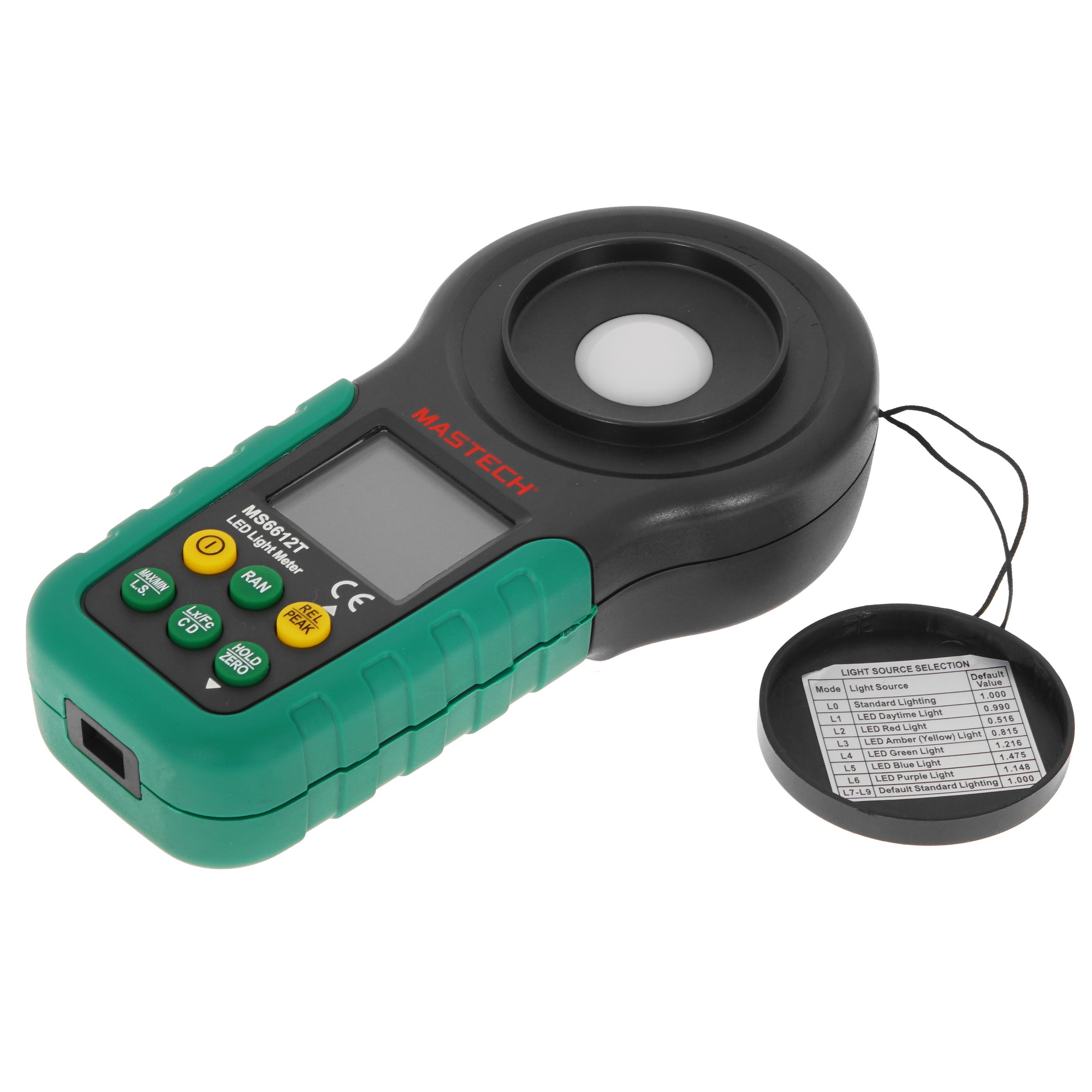 Люксметр Mastech MS6612T 5327763 STDN-0116541 - Вид №2