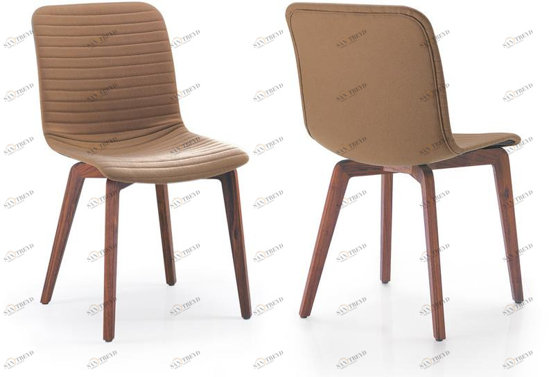 Oliver B. Стул из мягкой ткани Oliver b. casa Vela fabric