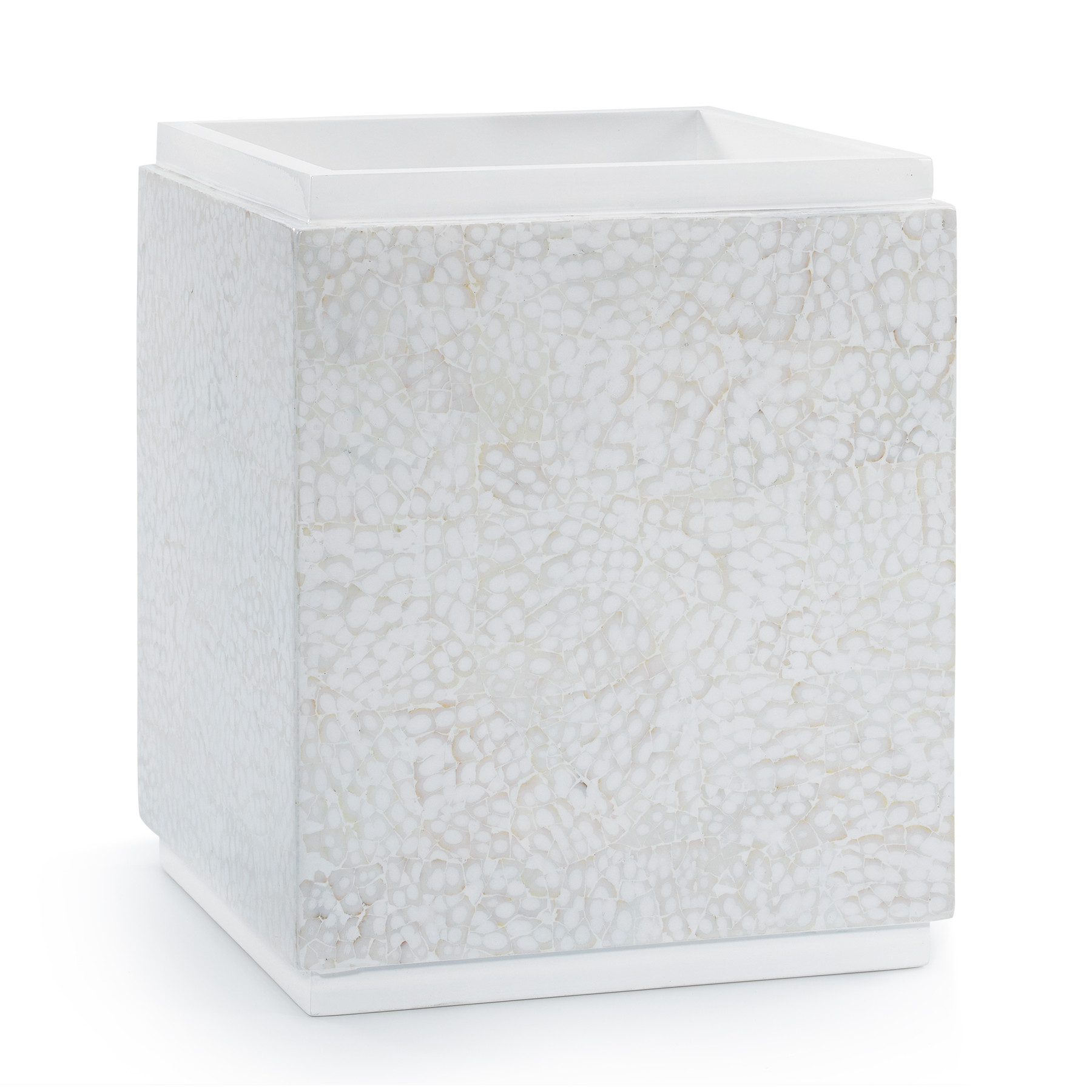 OVA-WHT-WB Овальная белая корзина для мусора Labrazel 