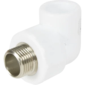 Угол комбинированный 90° РВК 1"x32 мм НР полипропилен 70016