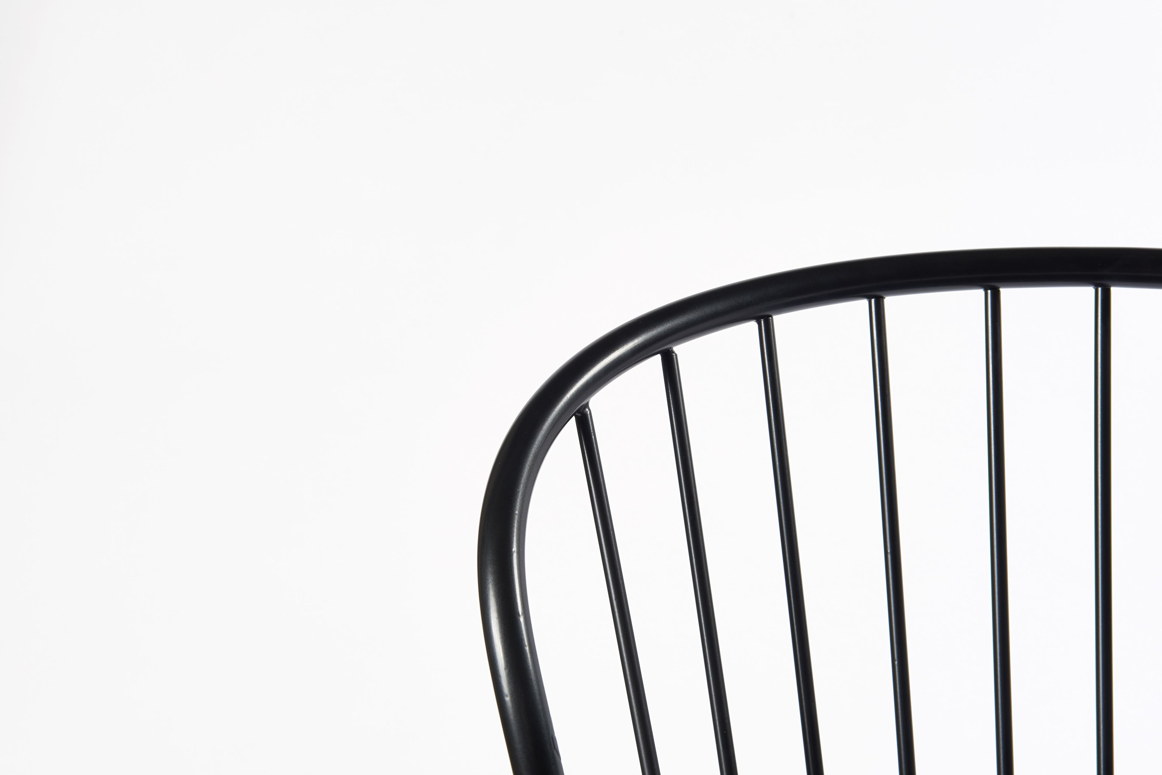 Окрашенный металлический садовый стул Atipico Cannet ARCH-00027469 - Вид №5