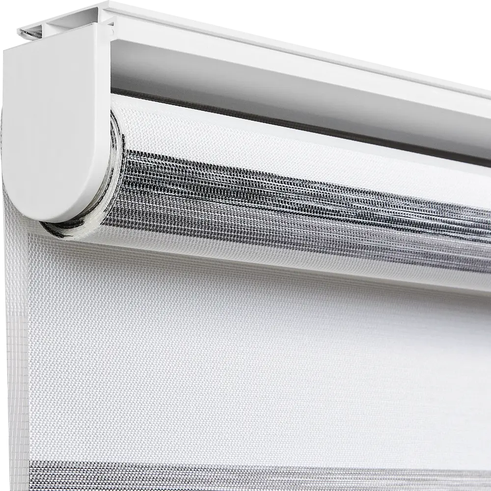 Штора рулонная день-ночь Лечче 55x160 см серо-молочная MIAMOZA STLM-2148461 - Вид №3