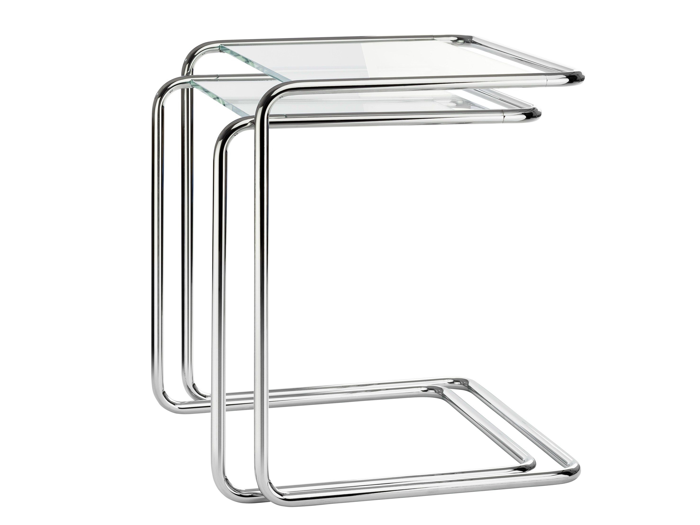 Штабелируемый стол из стали и стекла THONET B 97 ARCH-00144687