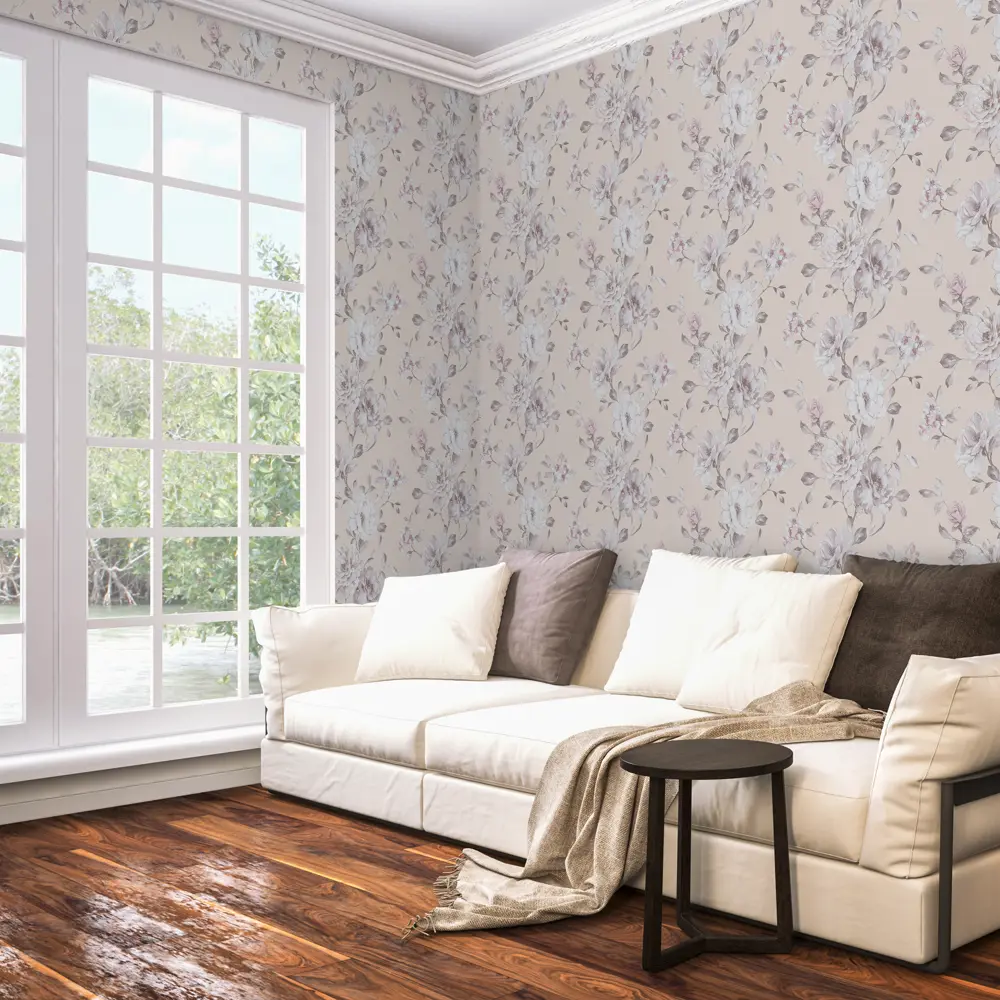 Обои флизелиновые Ateliero Lolita зеленые 1.06 м At58159-13 STLM-2175493 - Вид №3