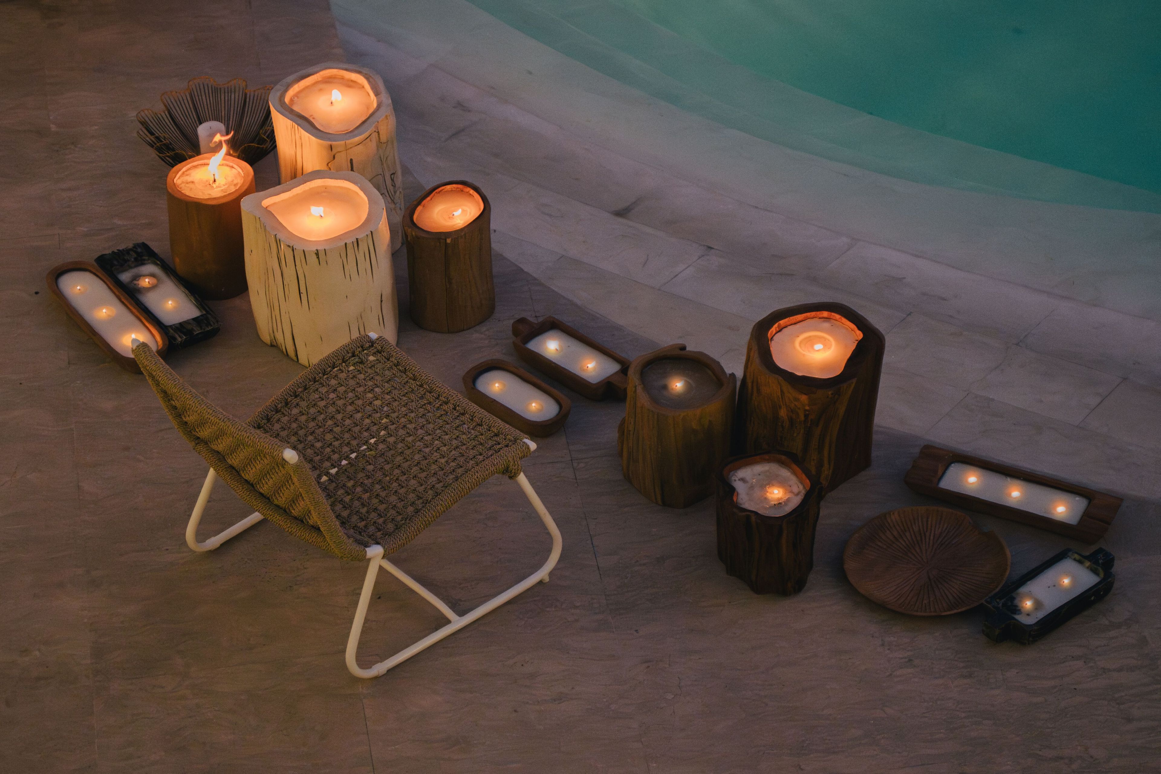 Свеча из тикового дерева cbdesign Аксессуары ARCH-00148933 - Вид №5