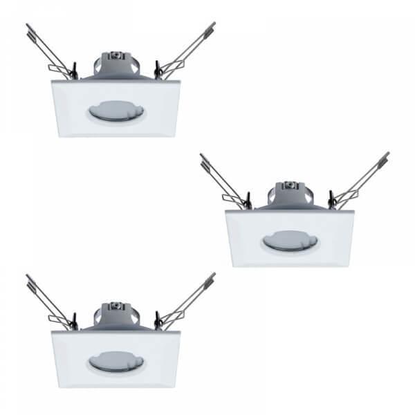 Уличный встраиваемый светильник 9х8х9 см белый Premium Line IP65 Quadro 93729 PAULMANN PREMIUM LINE IP65 00-3895915 Белый  - Вид №3