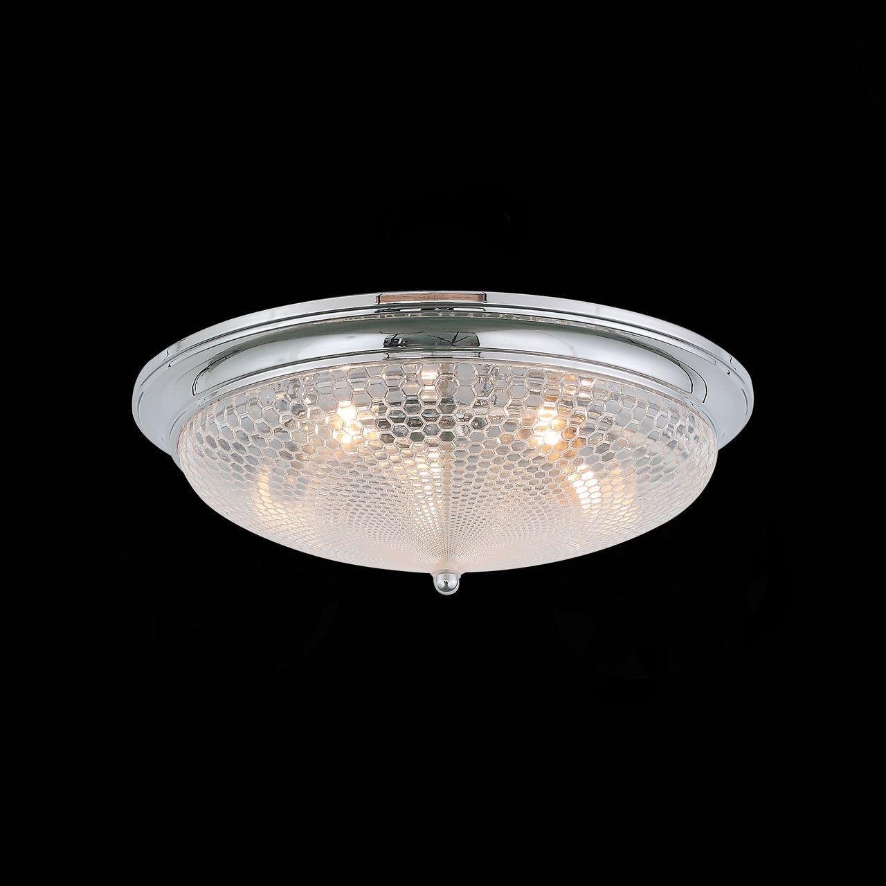 Потолочный светильник ST Luce Favo SL390.102.05 ST LUCE ДИЗАЙНЕРСКИЕ 202080 Прозрачный;серебро  - Вид №3