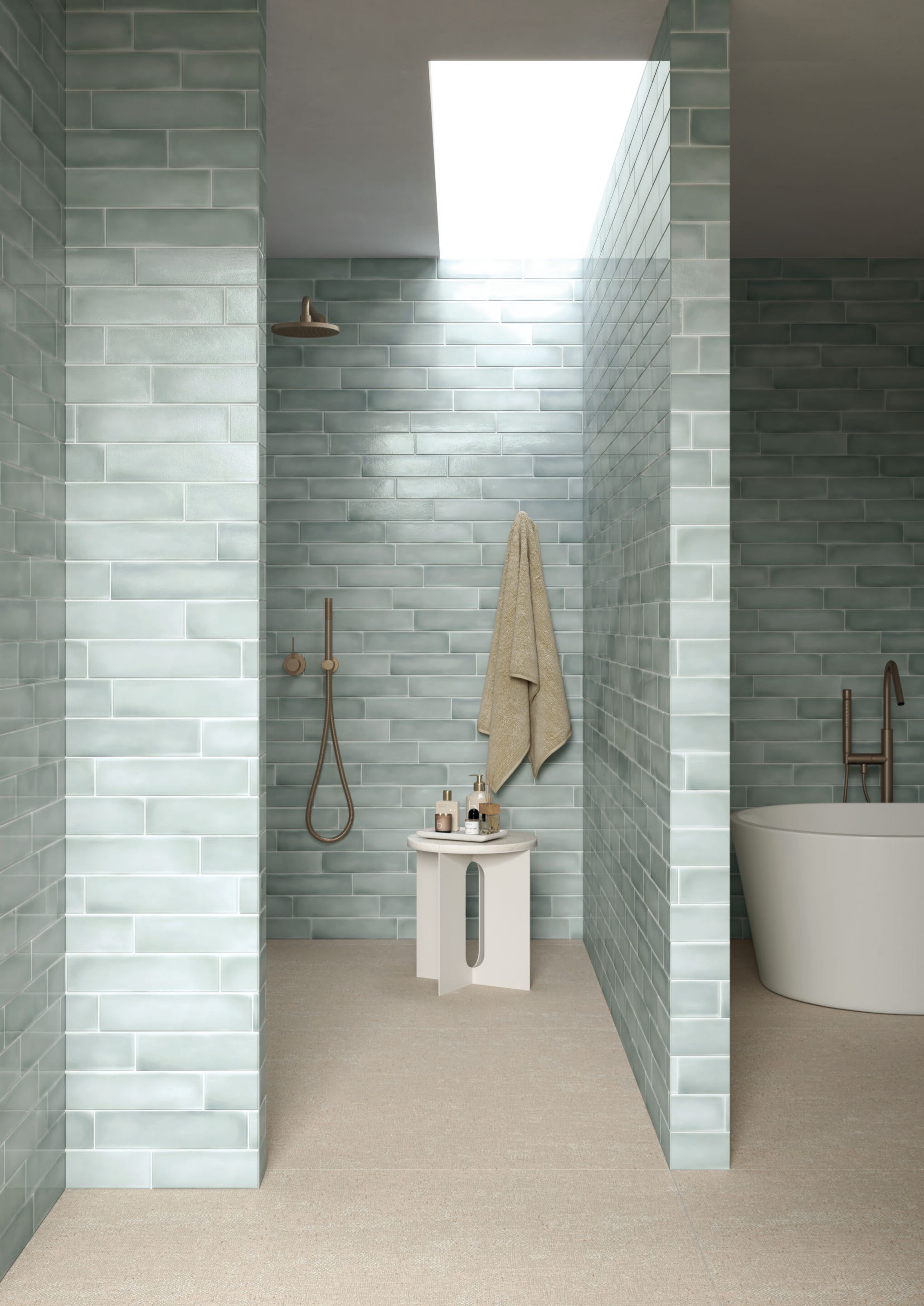 Напольное покрытие из керамогранита с эффектом ткани IRIS Ceramica I-Floors ARCH-00143863