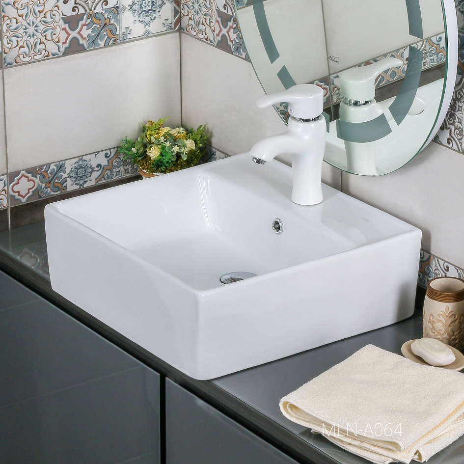 Накладная раковина melana mln-a064 A064-803 - Вид №2