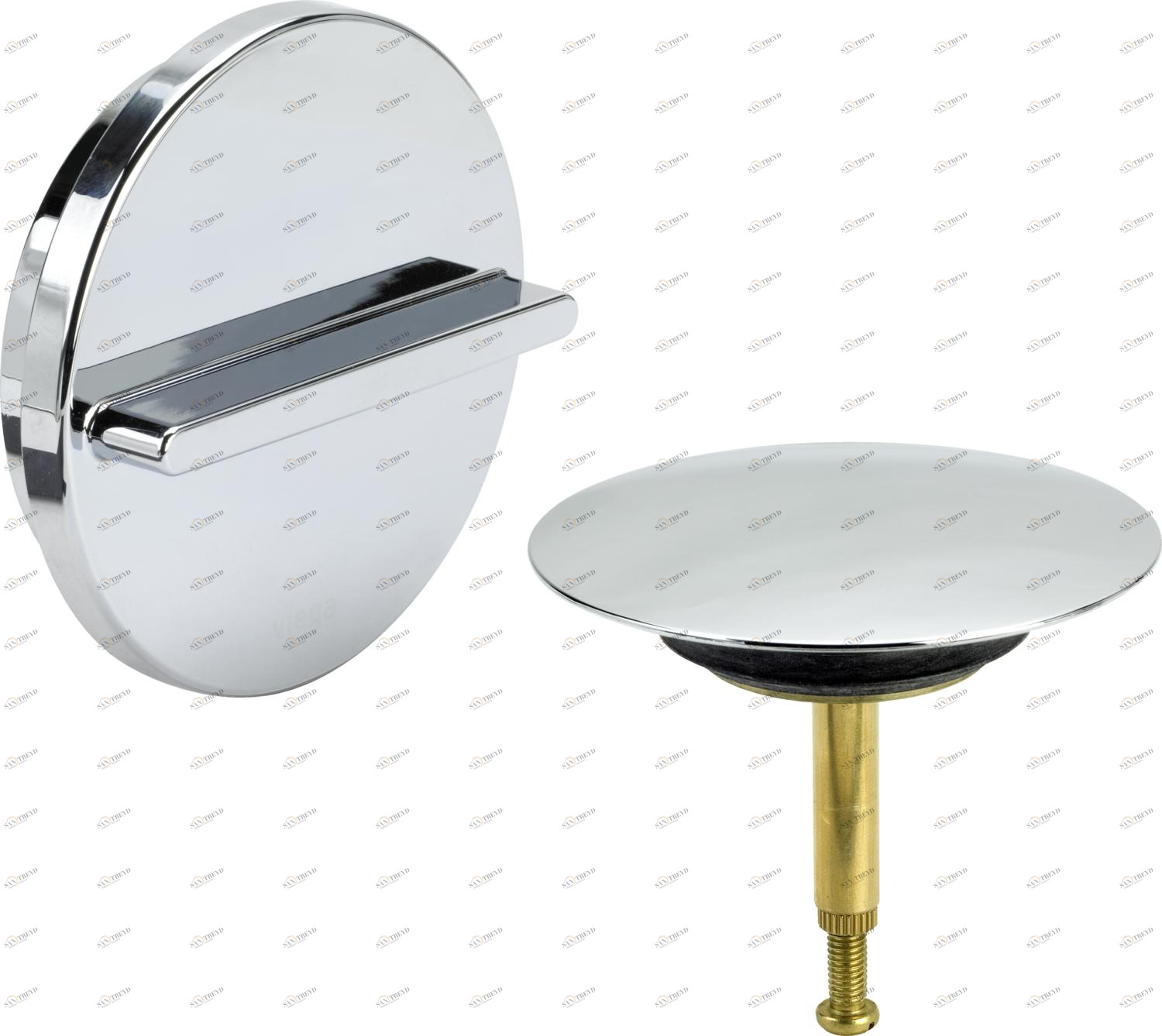 Канализационная арматура  Сифоны для ванн и душевых поддонов  Multiplex VIEGA 576 325 Модель 6154.0 Santreyd 