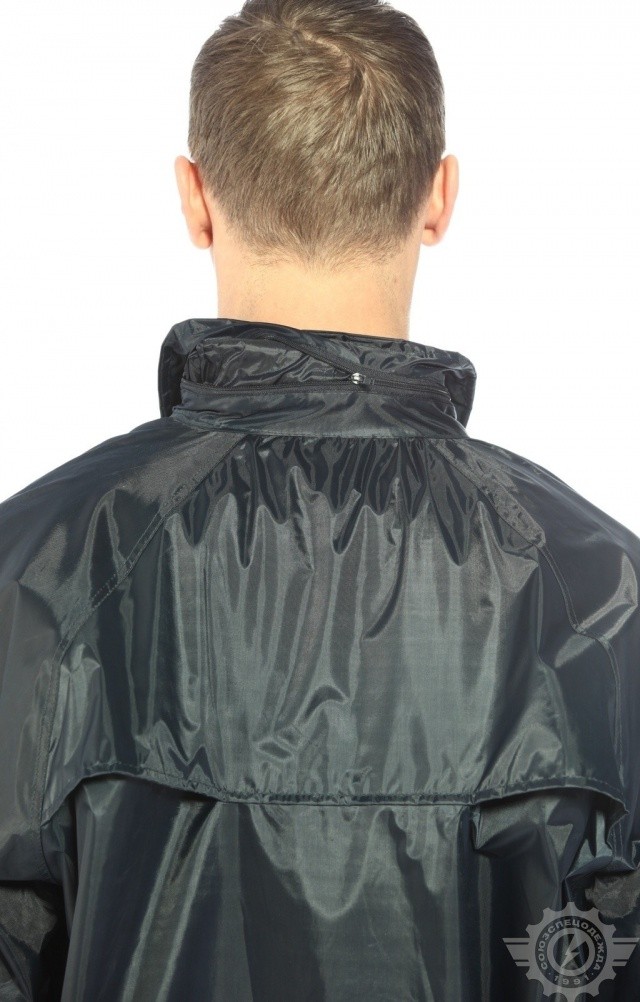 4957157 Плащ "Альбатрос ЛАЙТ" влагозащитный синий  Непромокаемая спецодежда  размер XXL  - Вид №8