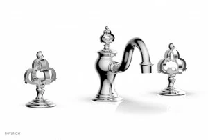 Комплект и ручки COURONNE Phylrich  163-01-026 Хромированный