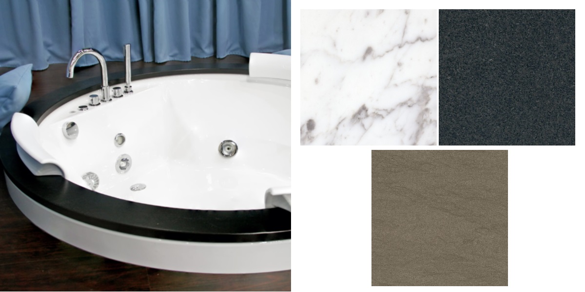 Ванна встроенная с гидромассажем "BASE" Nova 9H43-542 Jacuzzi 9H43542 - Вид №1