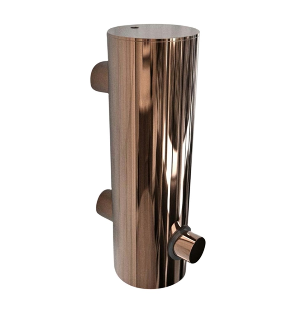 FROST Дозатор для мыла 3, настенный » медь Нержавеющая сталь Медь N1939-C  - Вид №3