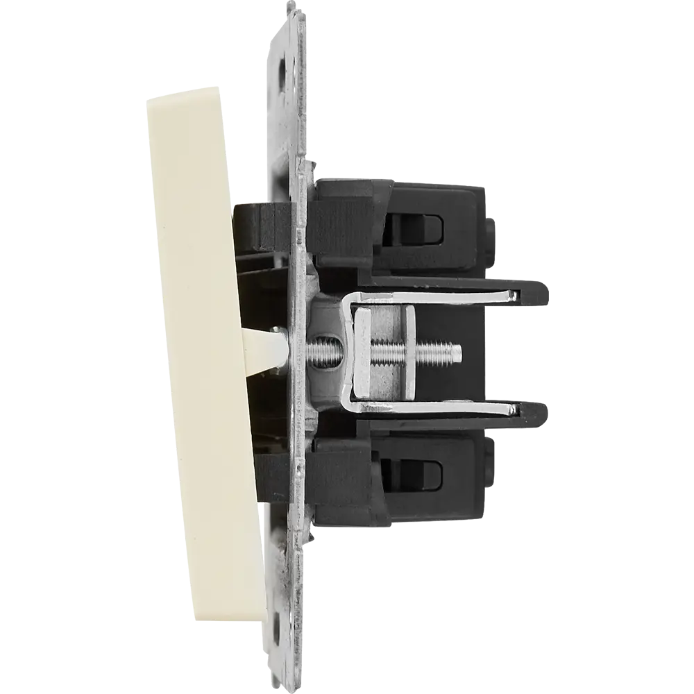 Выключатель IEK Brite 3-клавишный бежевый для современного интерьера 87761687 STLM-1116350 - Вид №3