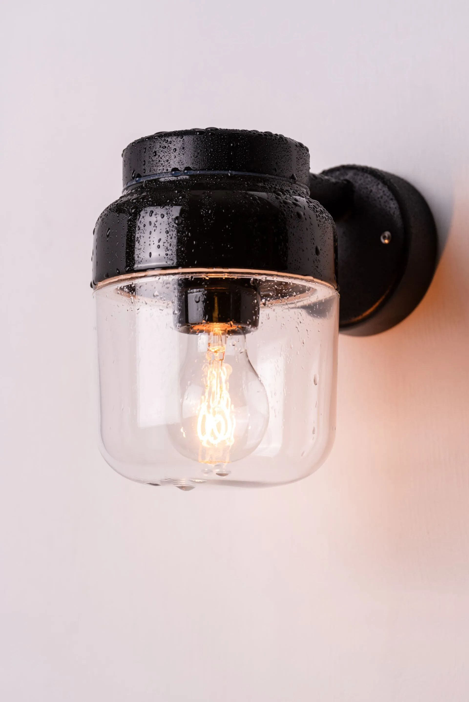 Настенный светильник из прозрачного стекла и фарфора Ifö Electric Ohm ARCH-00117258 - Вид №6