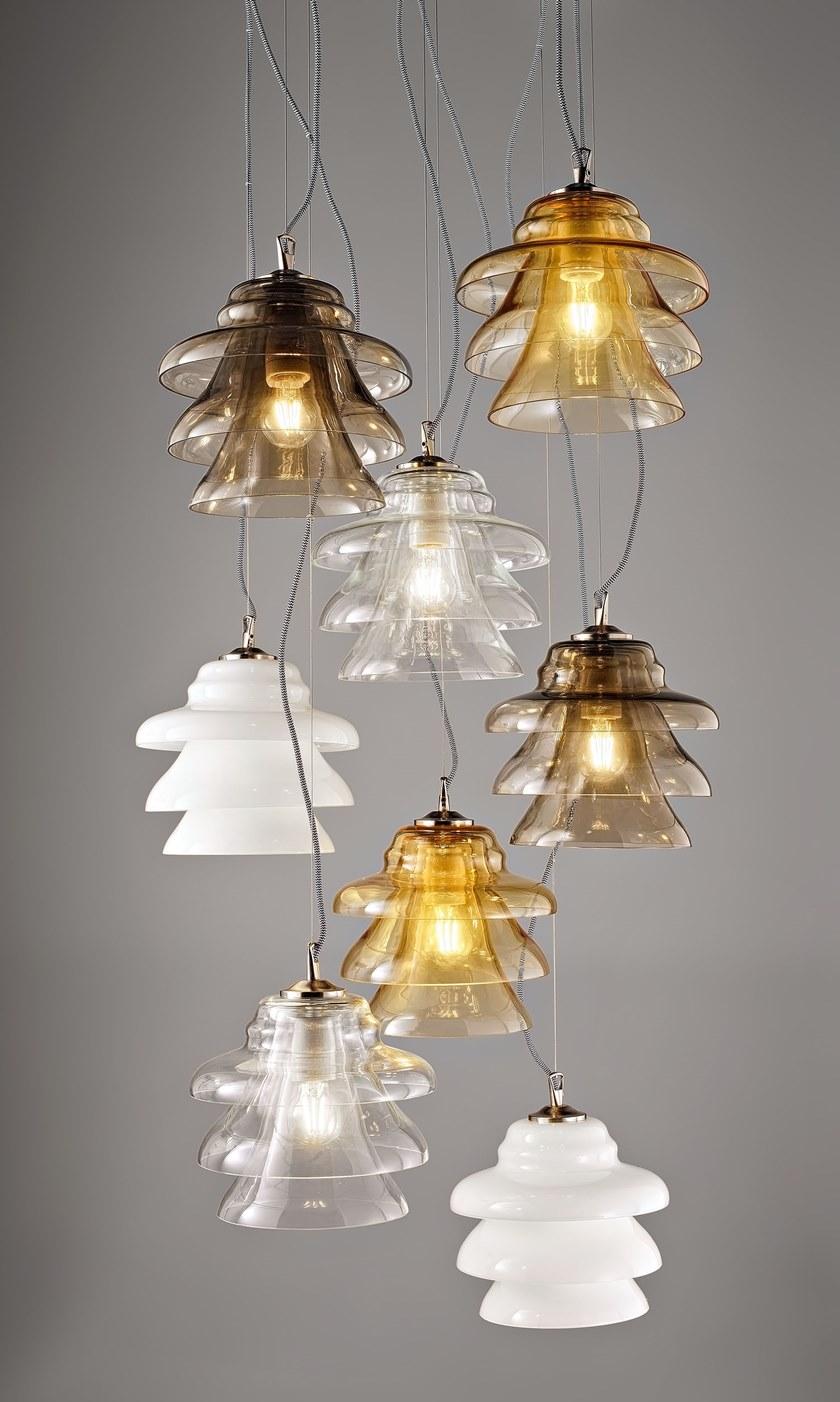 Olev Подвесной светильник из стекла sun-id-1508407 - Вид №1