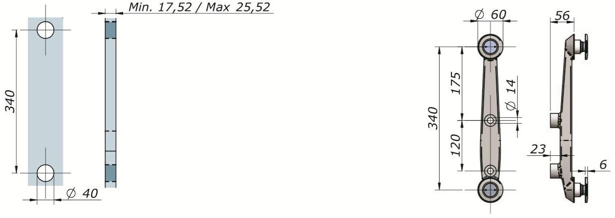 Nuova Oxidal Крепление металлических парапетов Sirio V-sirio-a - Вид №4