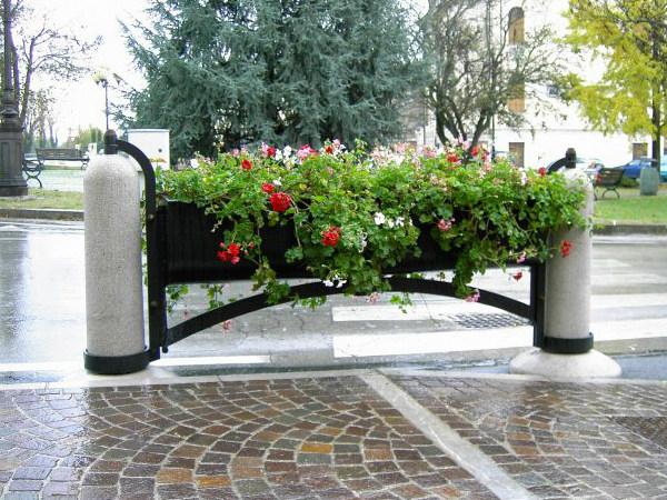 Bellitalia Кашпо для общественных мест из оцинкованной стали Cosmoarredo sun-id-1459051 - Вид №4