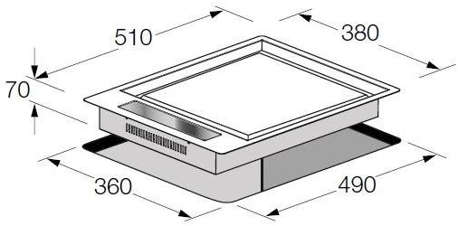 Fulgor Milano Индукционная плита из нержавеющей стали Combi set 40 sun-id-1370372 - Вид №1