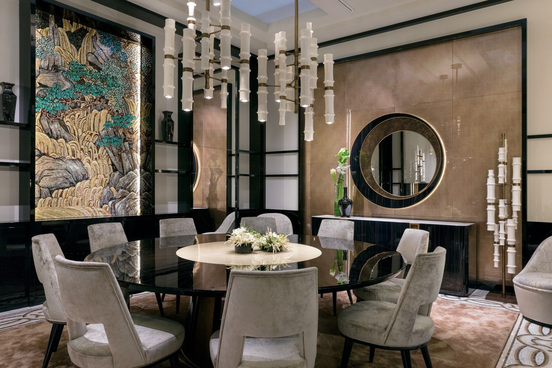 Деревянный светодиодный торшер Sicis Siam ARCH-00037725 - Вид №7