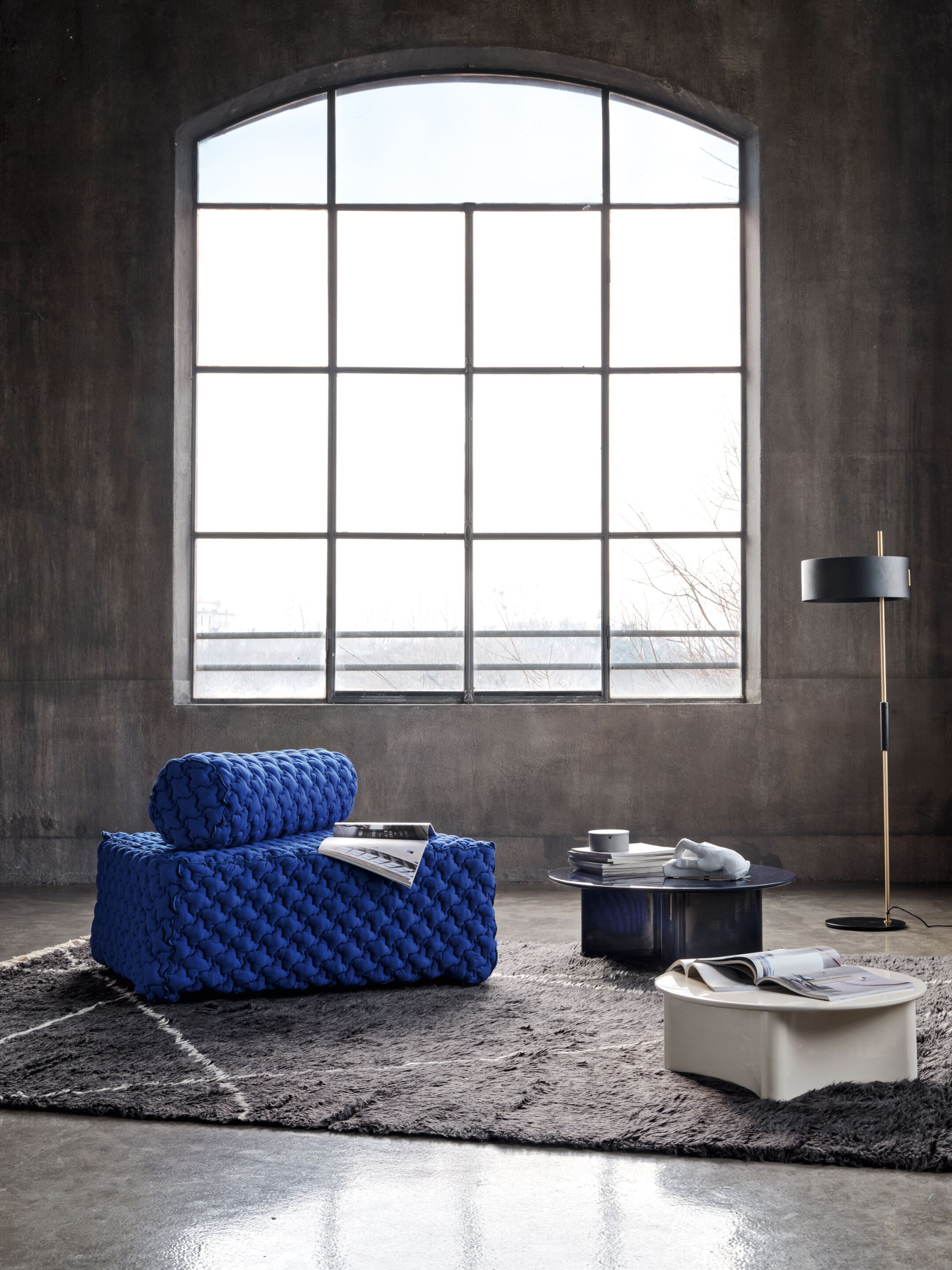 Ткань съемная кровать пуф Gervasoni Beds ARCH-00099868 - Вид №1