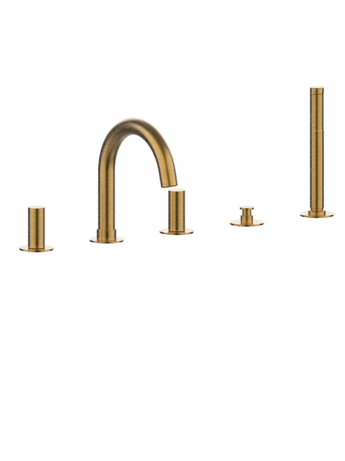 Встраиваемый смеситель для ванны с ручным душем Rubinetterie Frattini Pepe XL ARCH-00112668 - Вид №21