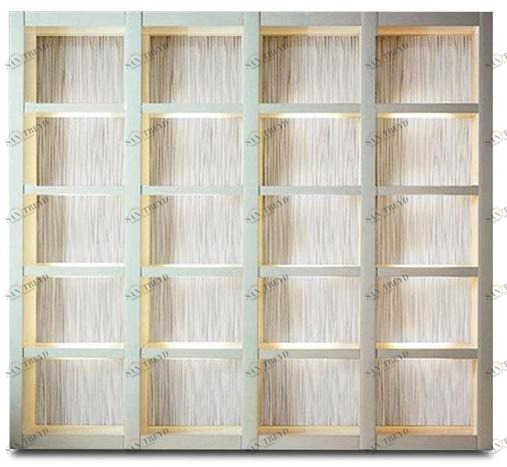 Reflex Книжный шкаф из лакированного дерева с подсветкой Dune sun-id-1414524