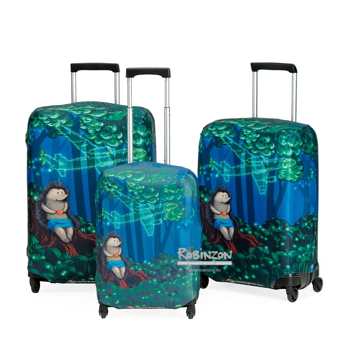 SP240 Sparky-L/XL Чехол для чемодана большой Sparky L/XL Routemark SP240  - Вид №6