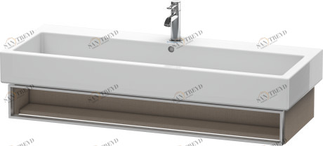 VE600807575 Vero Тумбочка подвесная Лен, декор Duravit