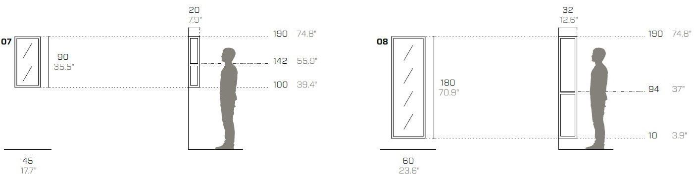 Fantin Настенное зеркало для прихожей Frame sun-id-1496796 - Вид №4
