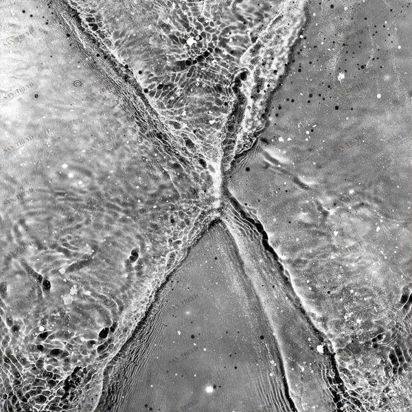 Арт-панель на холсте Alex Turco Liquid Dreams Silver Crossing SILVERCROSSING