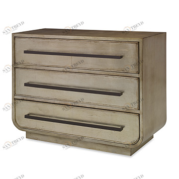 Тумбочка 09218-830-034 Bowed Chest - French Gold Ambella 