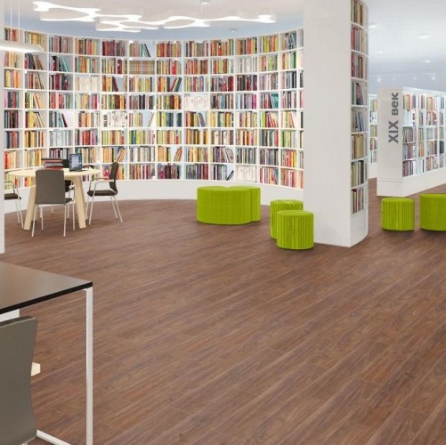 Виниловый ламинат Tarkett Lounge Serge Дуб с брашью (Текстурированная) 914,4х152,4/101,6 мм 1000901236 - Вид №5