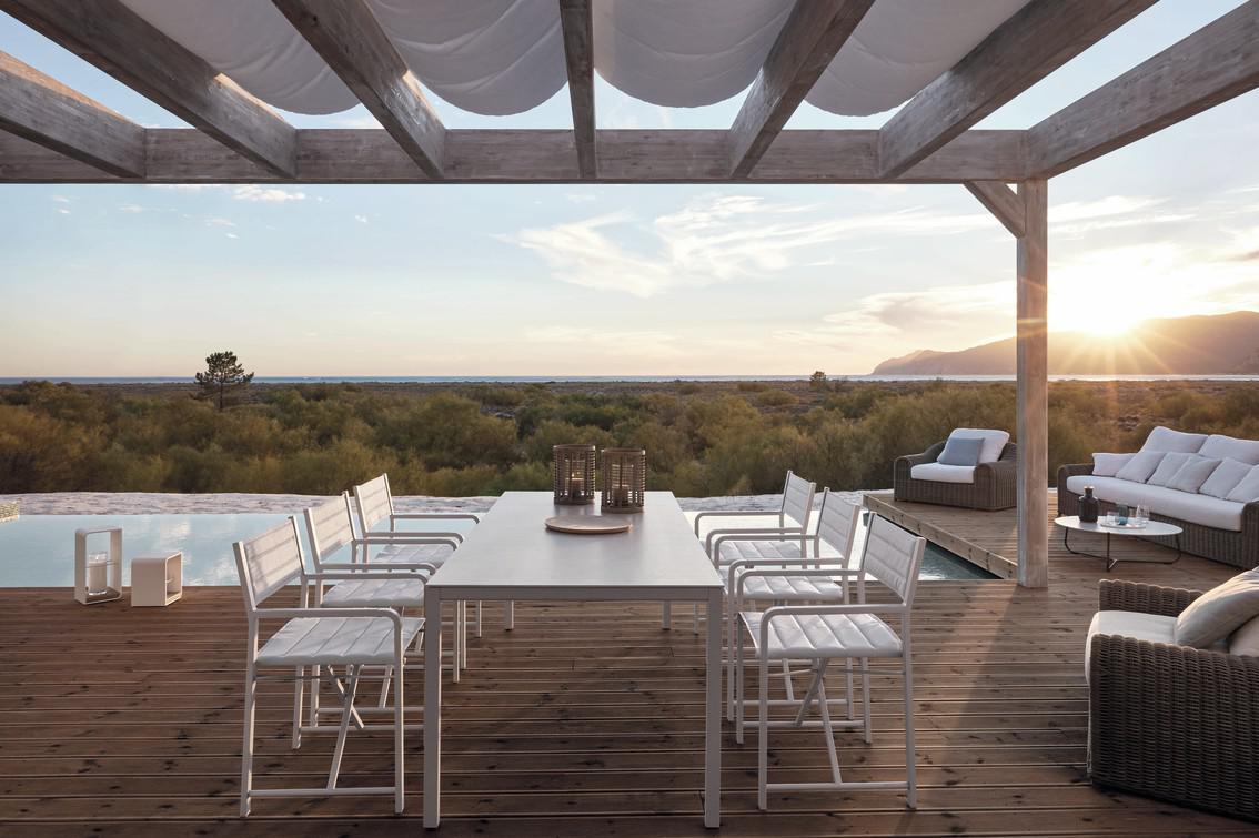 MNST625 Круглый стул шнур 6мм старый серый Manutti River - Вид №19