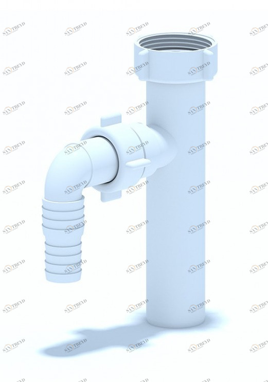 Отвод стиральной машины АНИ 1 1/4"х32мм M220 АНИ пласт 7242