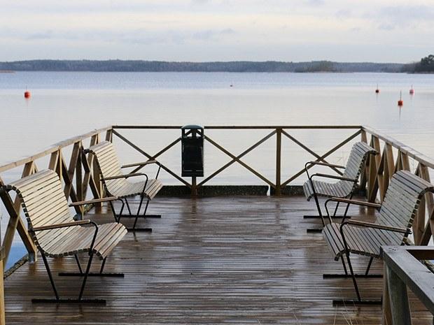 Nola Industrier Деревянная скамейка со спинкой  U19-05  - Вид №7