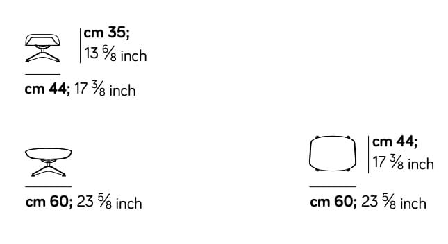 Вращающаяся спицевая подставка для ног Amura Coach ARCH-00110932 - Вид №14
